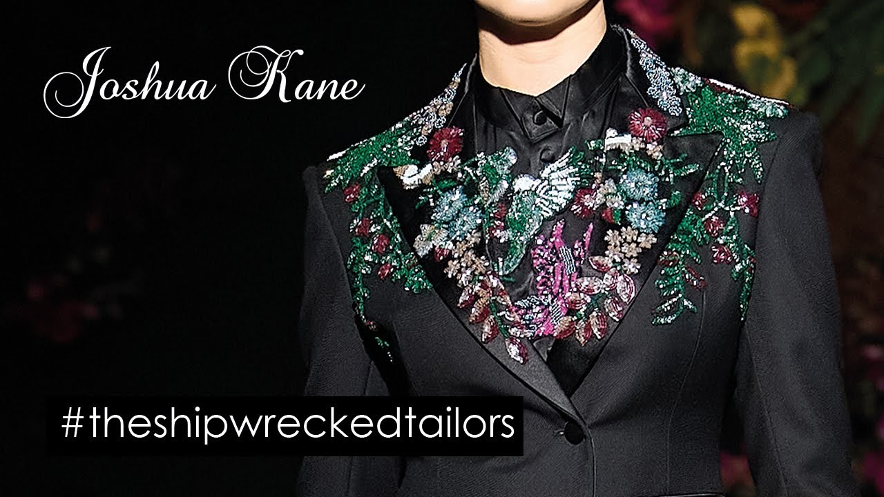 TAILORING FINAL LOOKS FOR THE SHIPWRECKED TAILORS RUNWAY - BTS INSIDE THE ATELIER WITH JOSHUA KANE