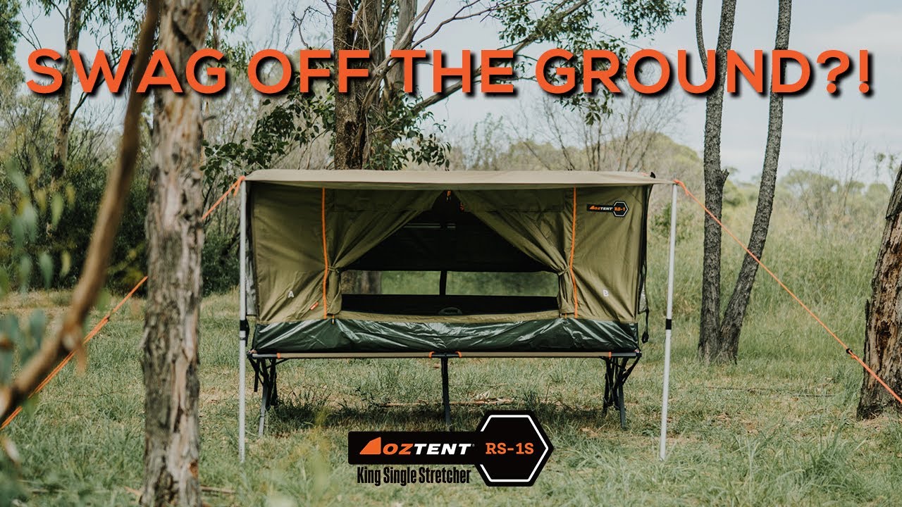 OZTENT RS-1S King Single Stretcher - Put your Swag on Top!