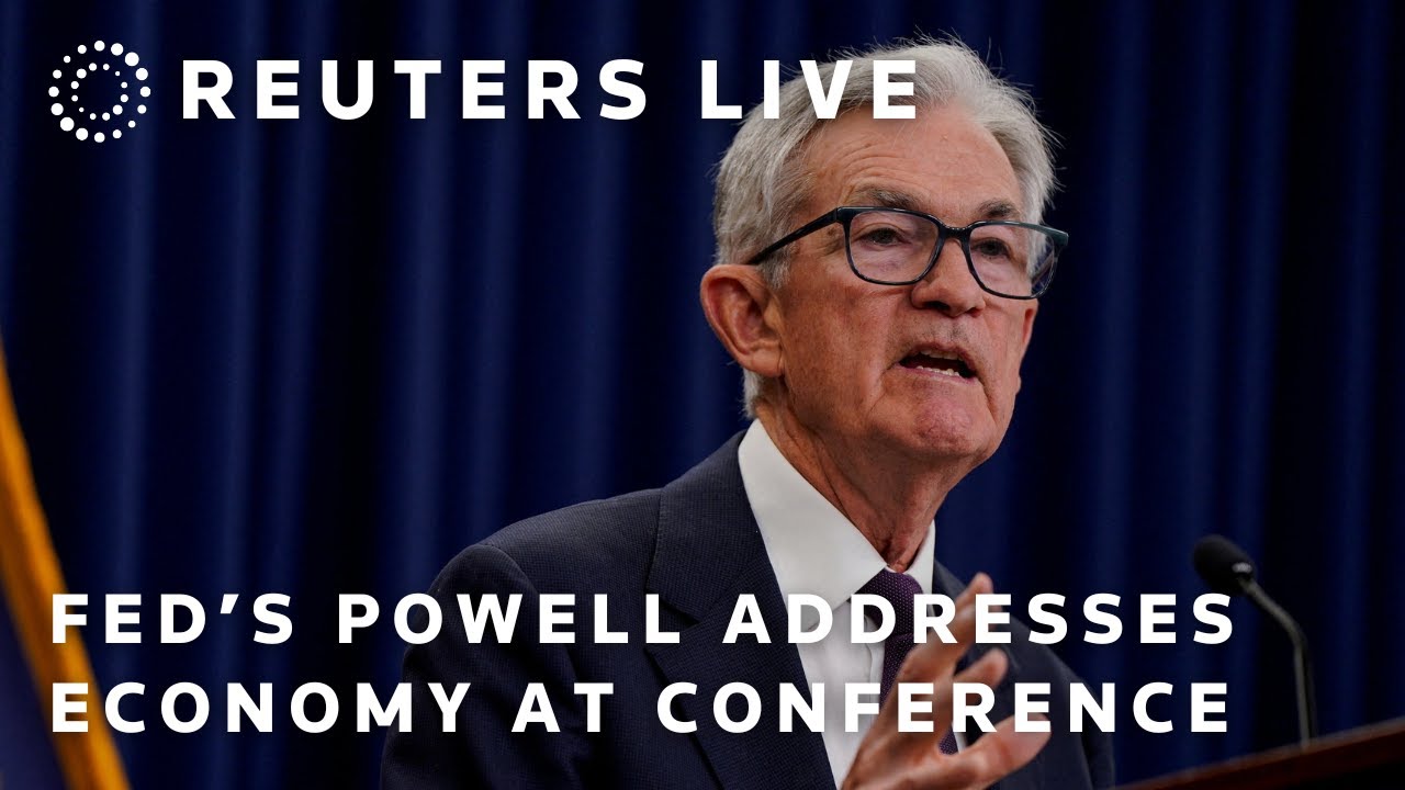 LIVE: Federal Reserve Chair Powell addresses economy at business conference