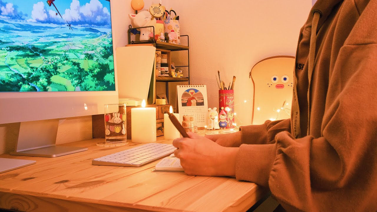 【Russian sub】cozy autumn days 🍂 collab with ameruu, miffy obsession, home cafe 🍂 studio vlog
