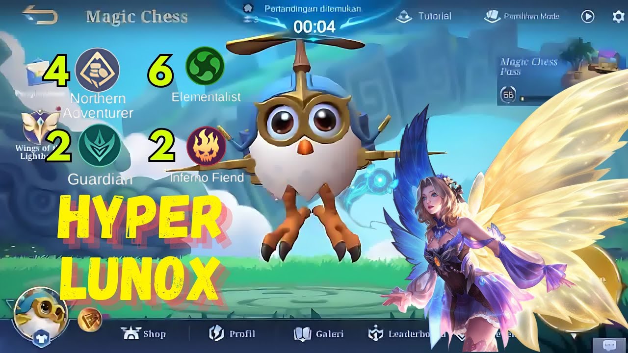 Commander Eggie NEVER BANNED | Hyper LUNOX  | Best Hyper in Magic Chess 2024 #lunox #lunoxgameplay
