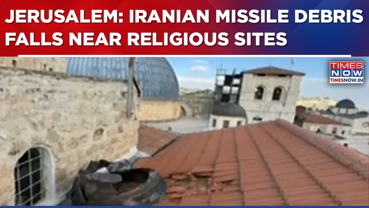 Israel Says Iranian Missile Exploded Over Jerusalem Old City, Debris Fell Near Key Religious Sites