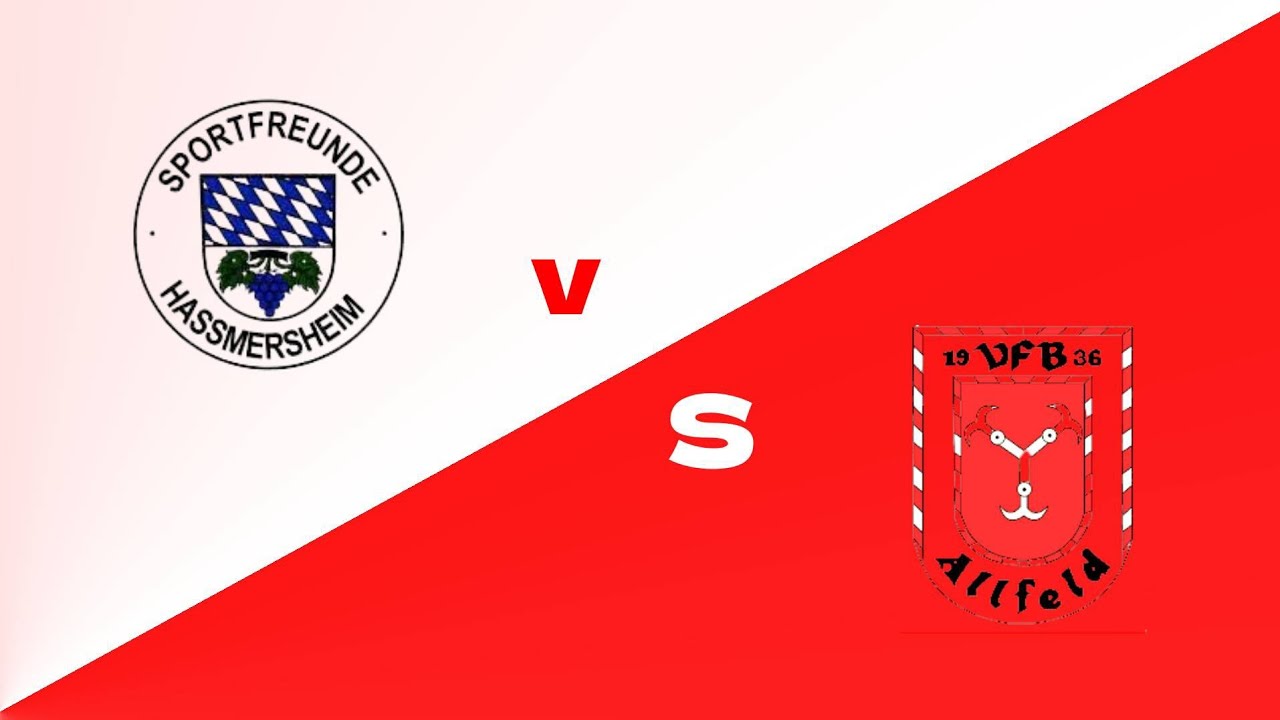 Sportfreunde Haßmersheim gegen den VFB Allfeld (Rückrundenspiel)