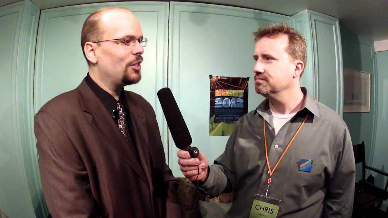David Kyle Johnson and Chris Brown at NECSS