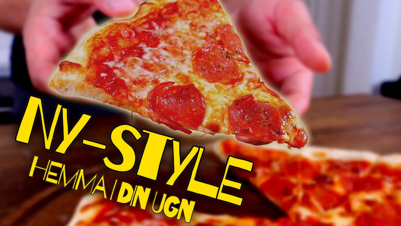 Ingen pizzasten? Inga problem!   NY Style PIZZA