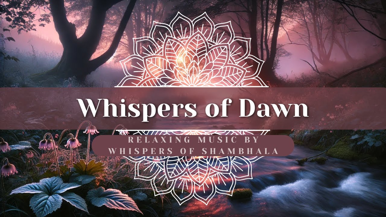 Whispers of Dawn 🌙 Enchanted Forest Ambience & Relaxing Whispers of Shambhala