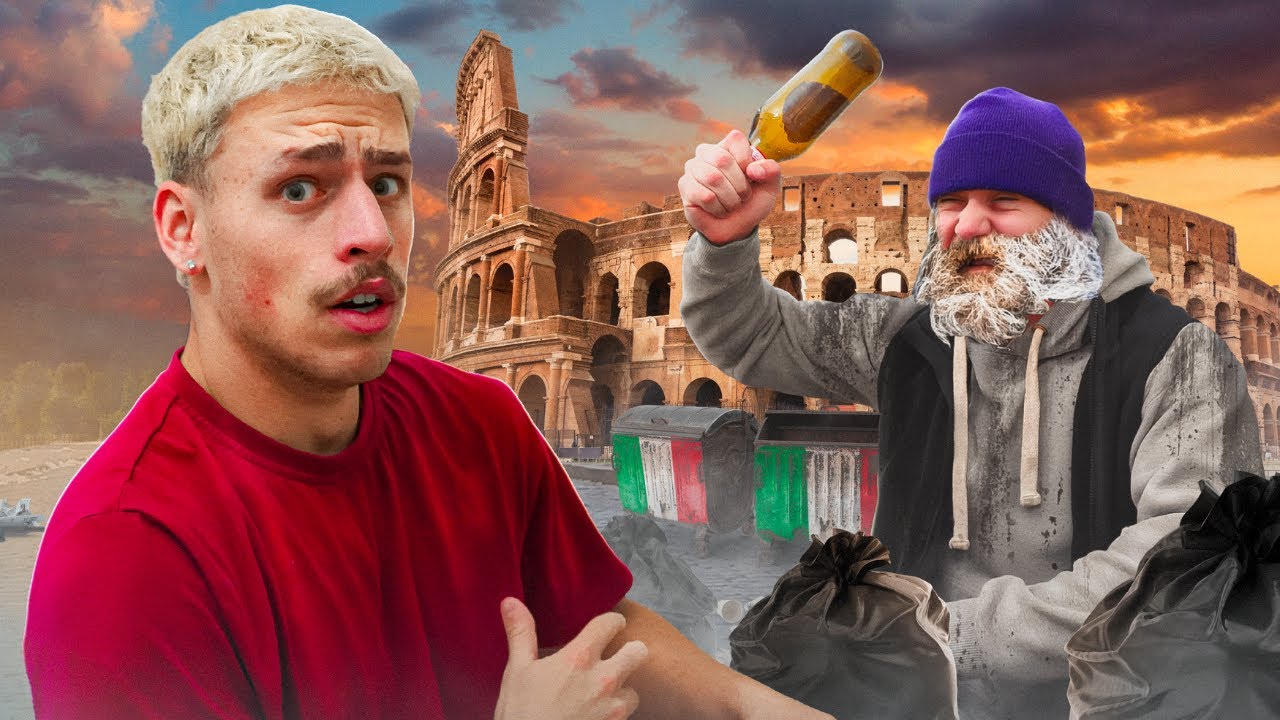 На нас напали во время борьбы с преступностью в Риме!