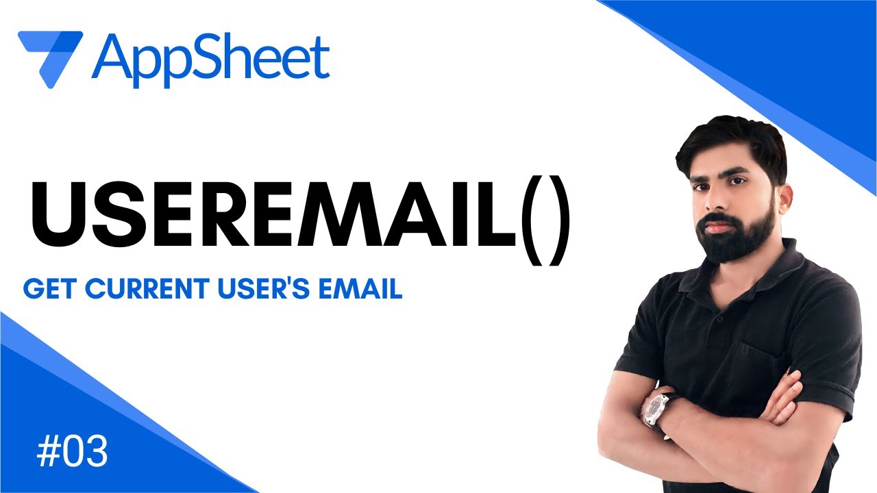 AppSheet EXPERTS Reveal How to Capture Active User's Email!