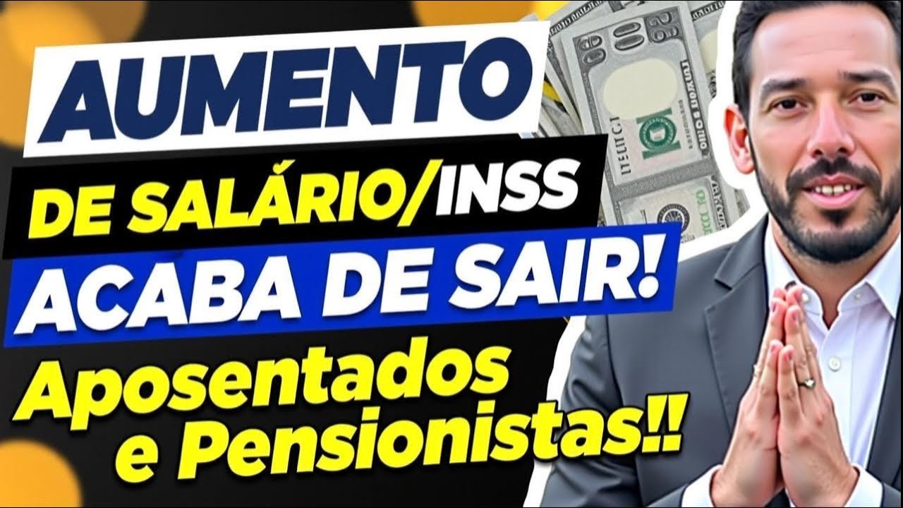 🎯 CONFIRMADO! NOVO REAJUSTE no INSS muda o valor do benef&iacute;cio AGORA!