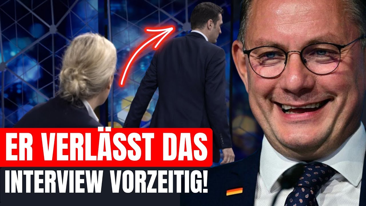 Plötzlich stürmt Moderator raus❗️ Alice Weidel kann nicht mehr vor Lachen!