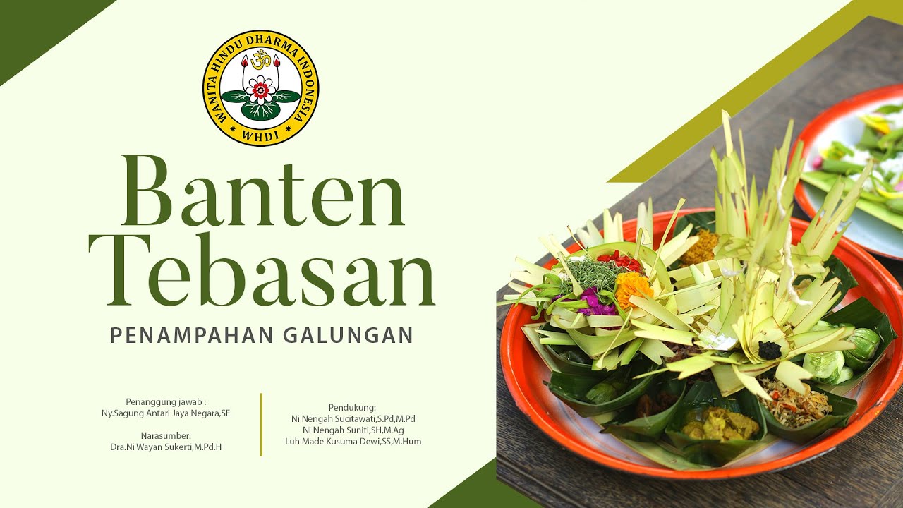 BANTEN TEBASAN PENAMPAHAN GALUNGAN