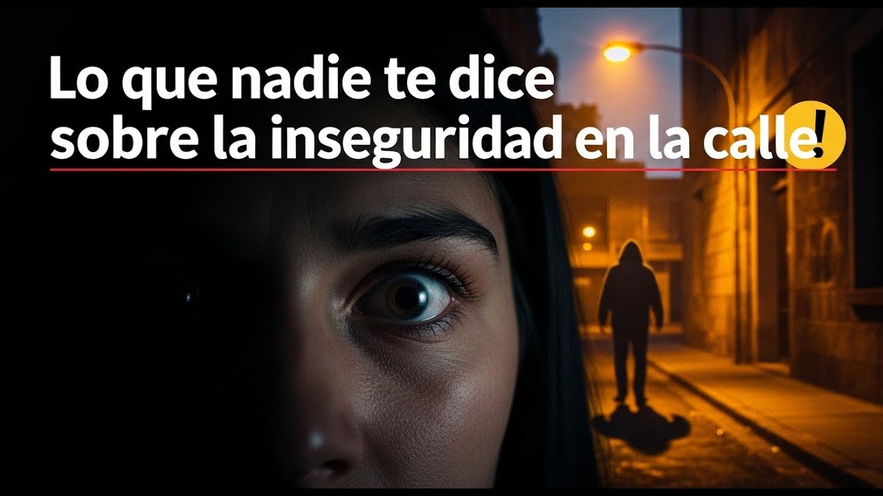 Lo que nadie te dice sobre la inseguridad en la calle