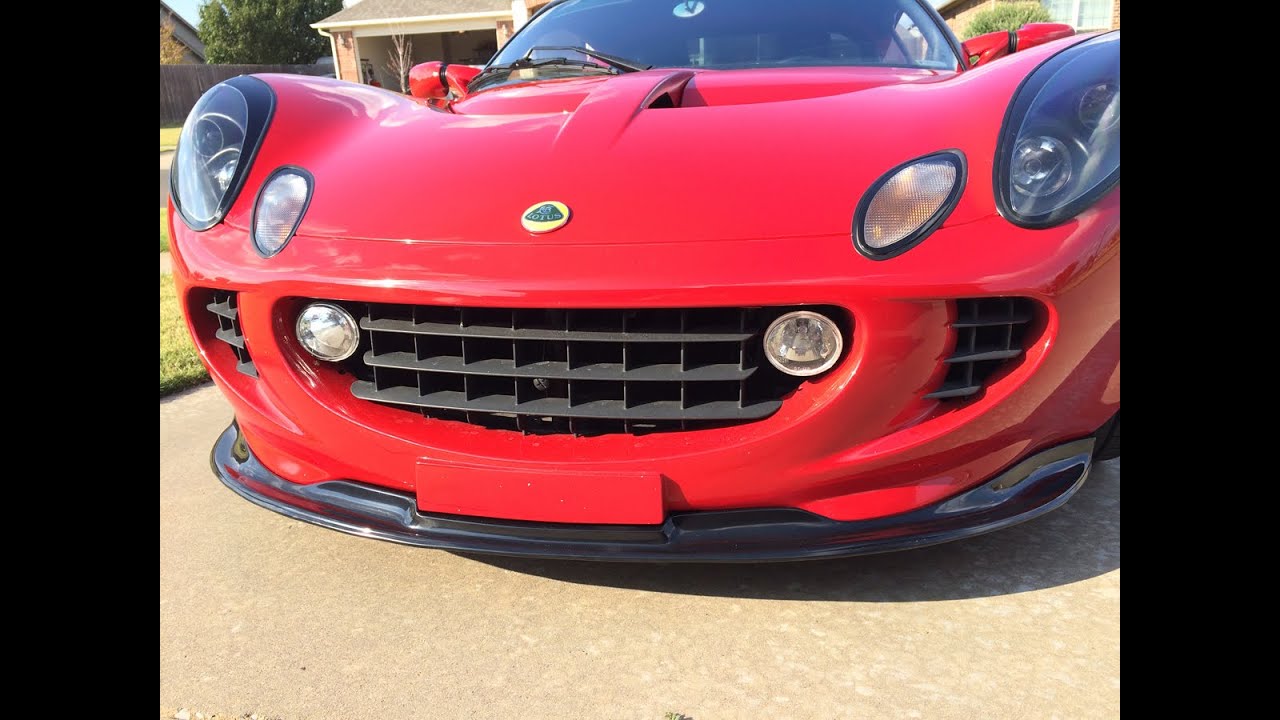 DIY: Installing Splitter on a Lotus Elise