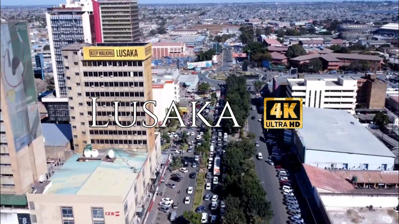 Lusaka, Capital of Zambia 🇿🇲 by drone