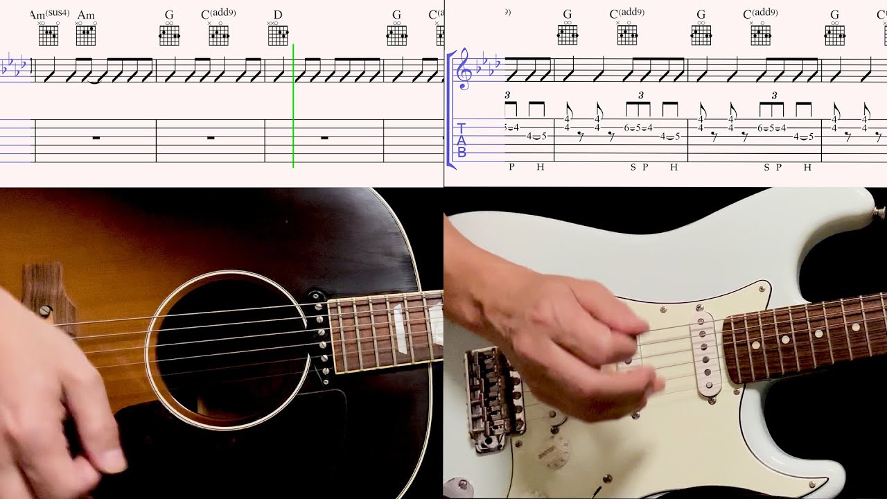 Guitar TAB : I'm Looking Through You - The Beatles - isolated track