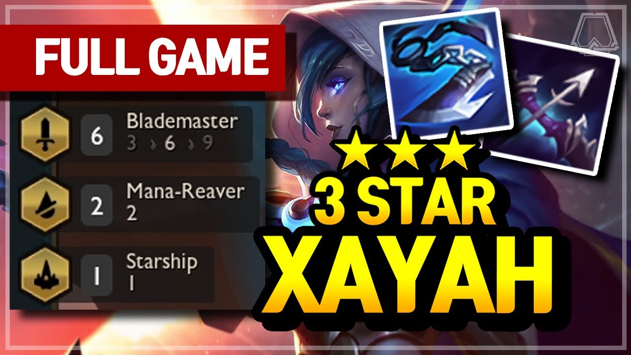 6 Blademasters! (with Xayah and Riven carry) - Teamfight Tactics Full Game | TFT Galaxies | Master
