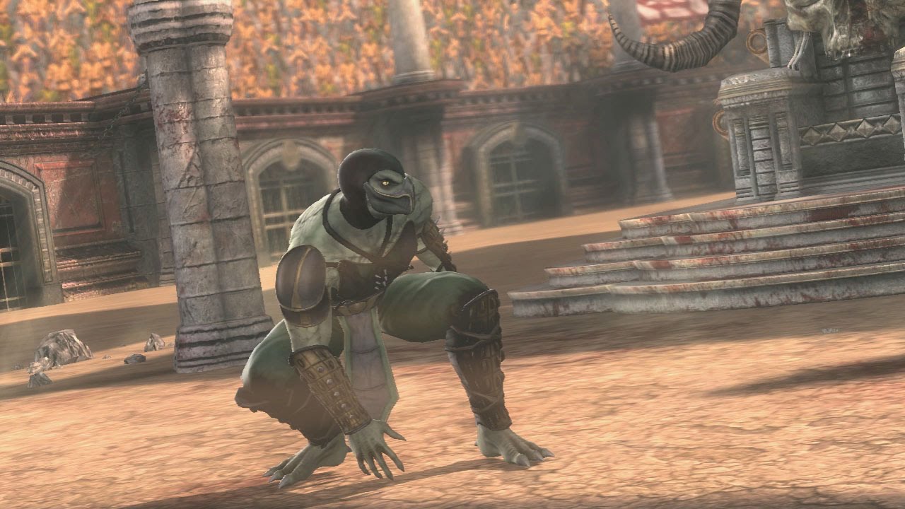 Mortal Kombat 9 - Reptile комбо урок