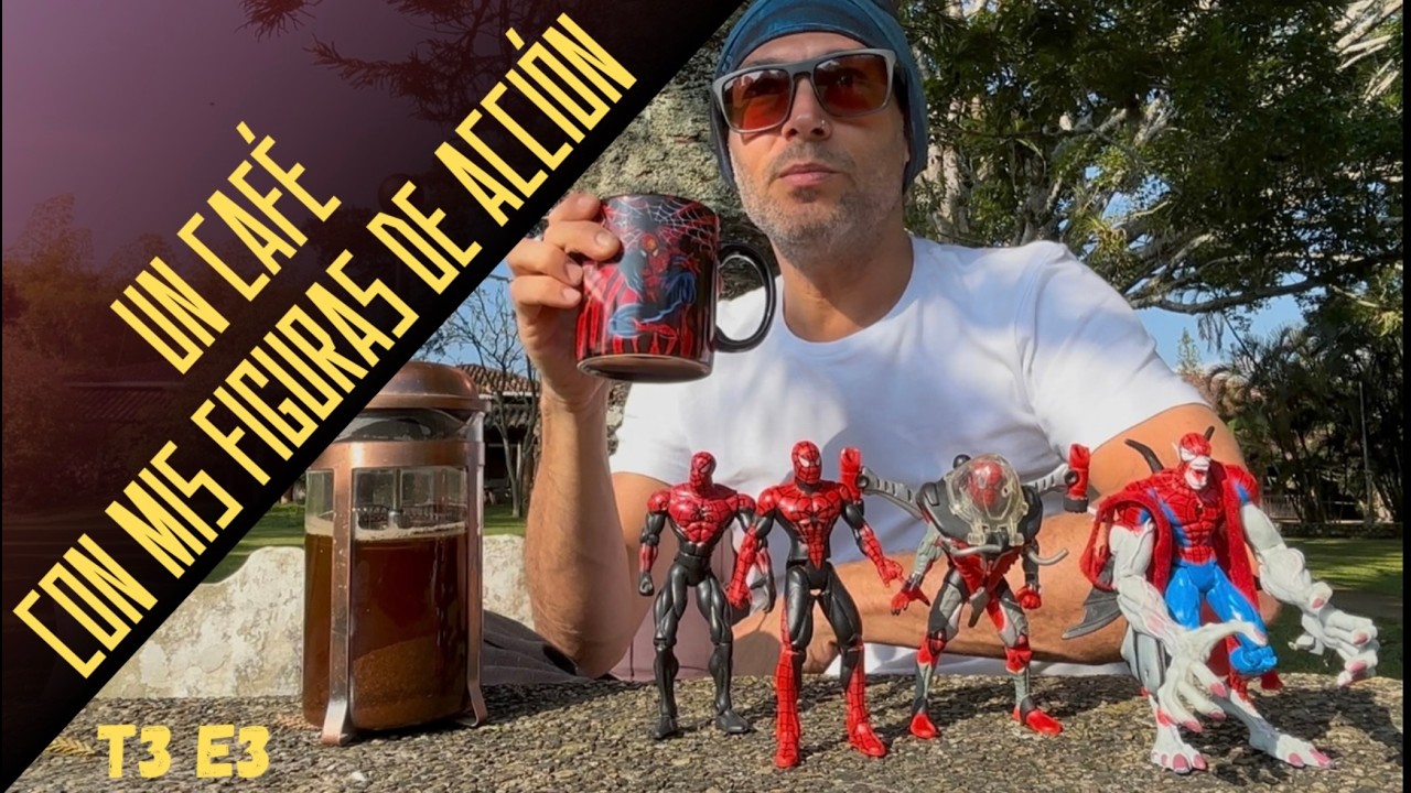 T3 E3 Un Cafe Con Mis Figuras De Acción. Toy Biz 1996