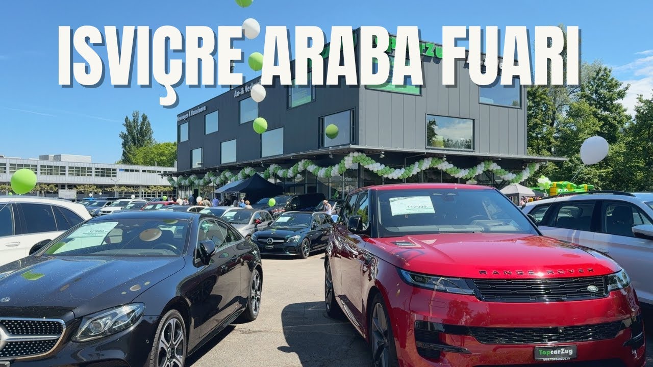 İsviçre'de Araba Fiyatlari!  bu fiyatlar yok artık dedirtiyor 🔥