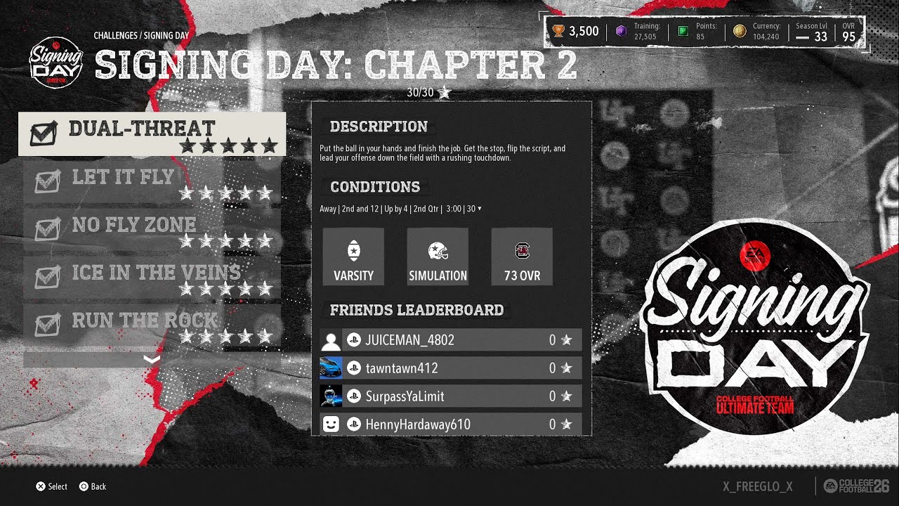 EA Sports College Football 26 Ultimate Team - Signing Day 