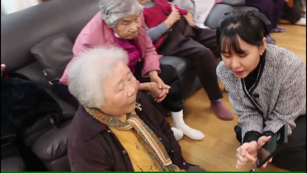 제주시 광령1리경로당 어르신 'AI미술강좌'