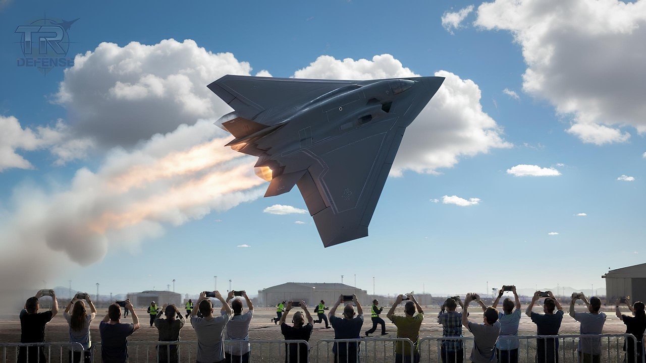 US Air Force B-2 Spirit Stealth Bombers Full Power Takeoff Toward the Middle East
