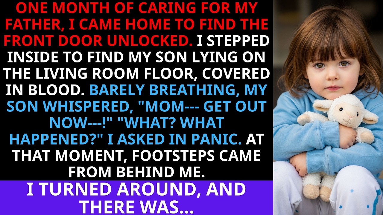 My son was bleeding on the living room floor when I came home from caring for my father.