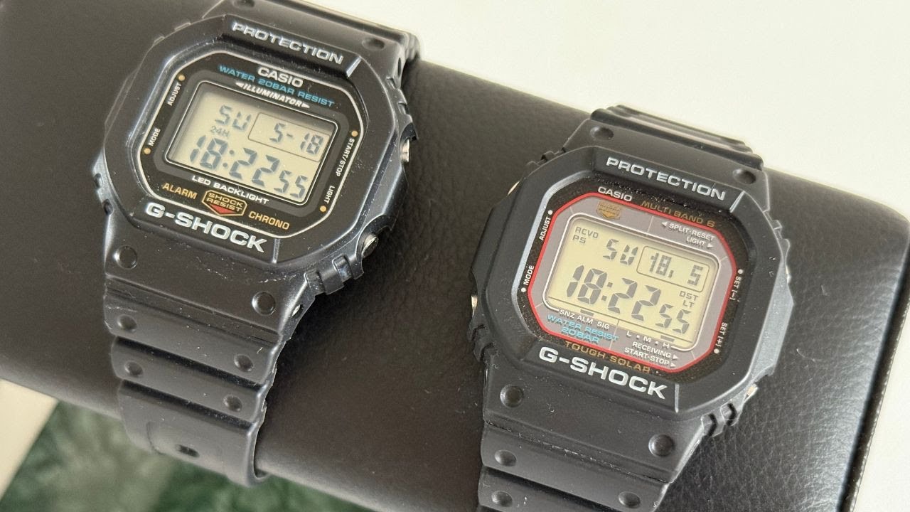 Casio G-Shock DW-5600UE-1ER & Casio G-Shock GW-M5610U-1ER: The Best Affordable G-Shock Watches