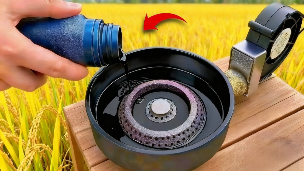 Самодельная газовая плита с конфорками обеспечит теплом всех!