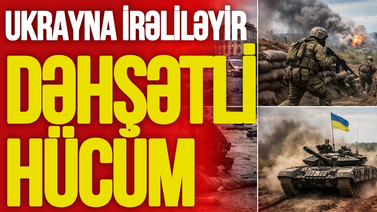 Rusiyaya DƏHŞƏTLİ h&uuml;cum: &Ouml;*lənlər var, Ukrayna Donbasda İRƏLİLƏYİR &ndash; TV Musavat