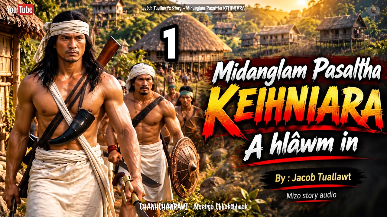 Midanglam_PASALTHA_KEIHNIARA_ - 1 (A hlawm in) By : Jacob Tuallawt | Mizo story audio (Chapter 1-7) 