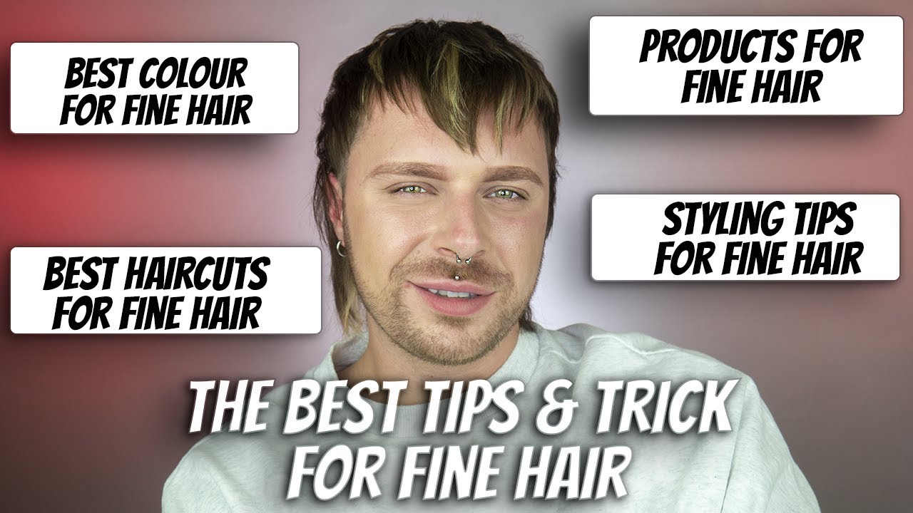 TIPS AND TRICKS FOR FINE HAIR | Best Haircut For Fine Hair | Best Hair Colour For Fine Hair