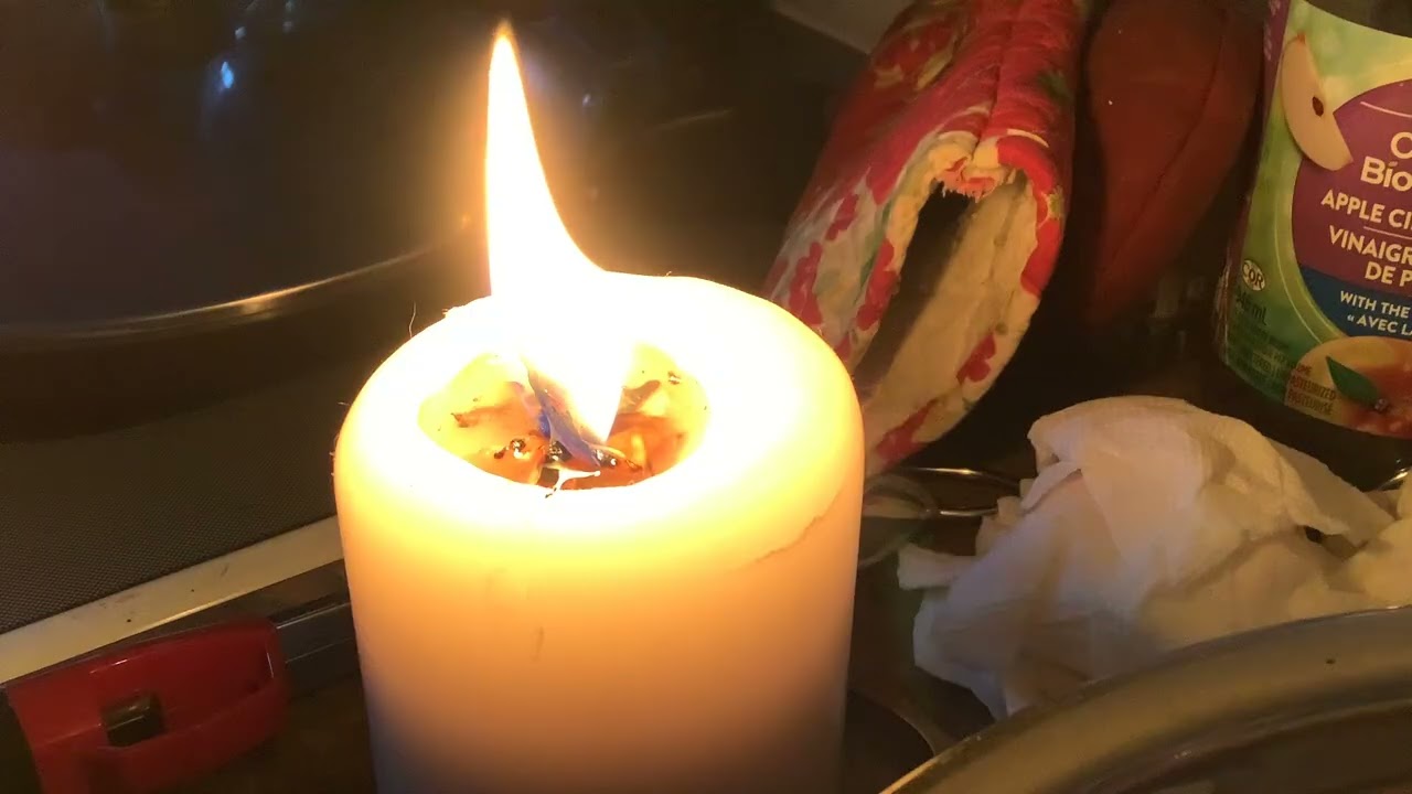 Burning Scraps in a Candle - Part 2