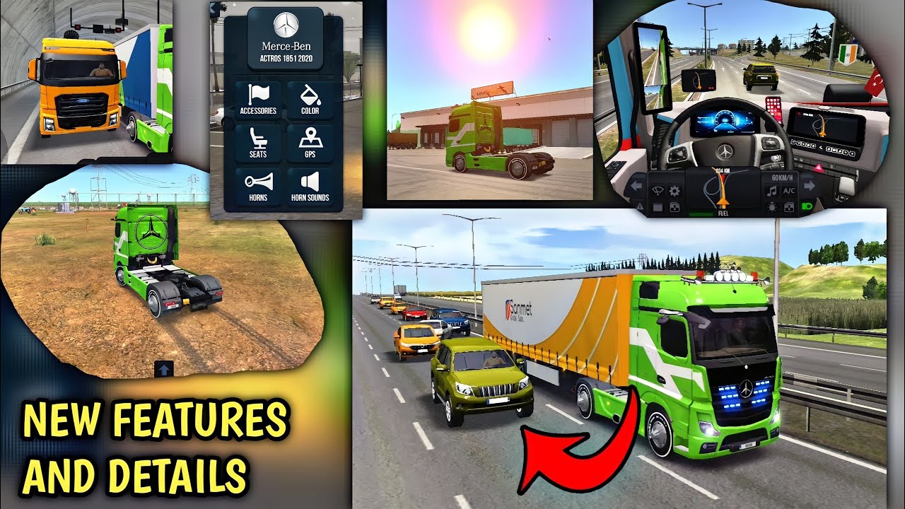 🚚New Features And Details In Truck Simulator Ultimate New Update 1.1.4 🏕 | Truck Gameplay
