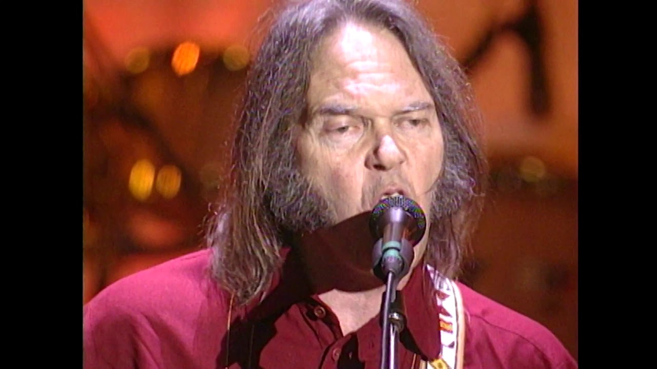 Neil Young performs 