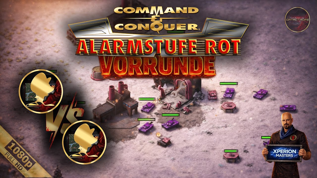 🚨 OXYMORON vs CHRISPCHIKIN – ALLIIERTE VS ALLIIERTE🚨C&C RED ALERT XP MASTERS @XPERION_DE