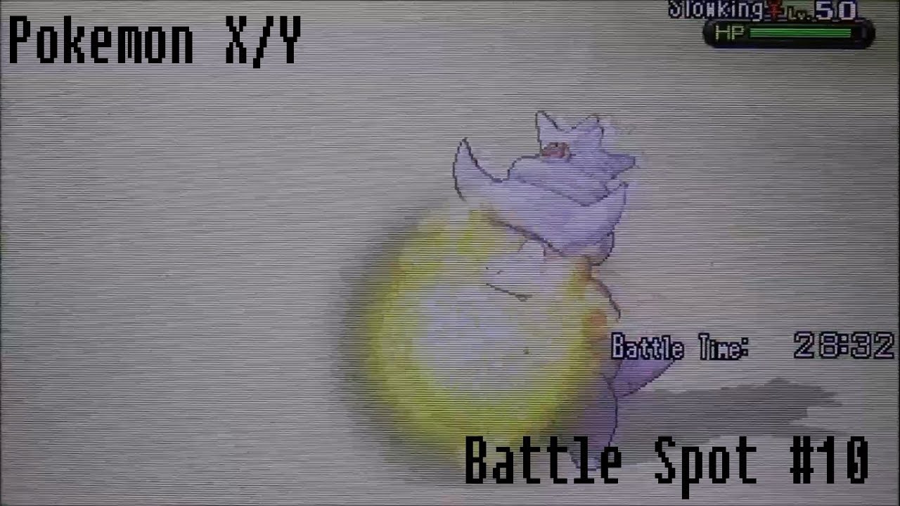 Live Pokemon X/Y Battle Spot #10! I Repeat, Arcanine I Love You