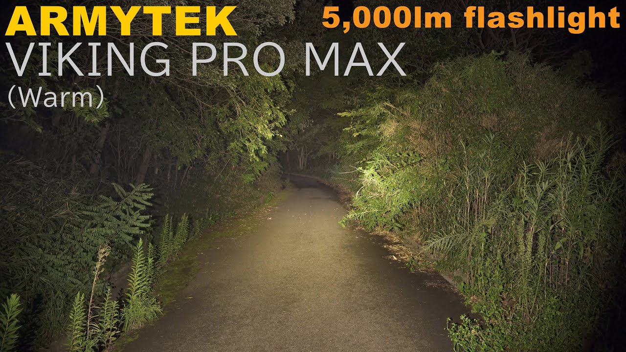ARMYTEK VIKING PRO MAX (Warm) 5,000lm #flashlight
