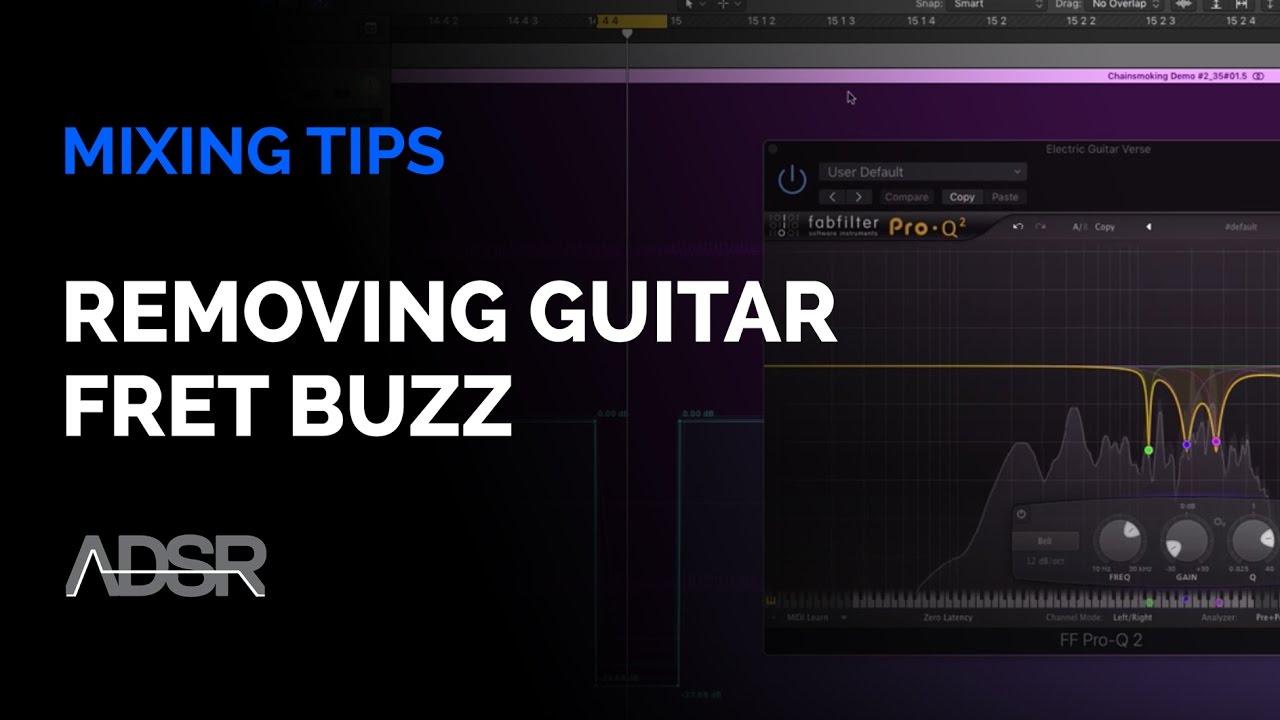 Mixing Pro Tip - Removing Guitar Fret Buzz