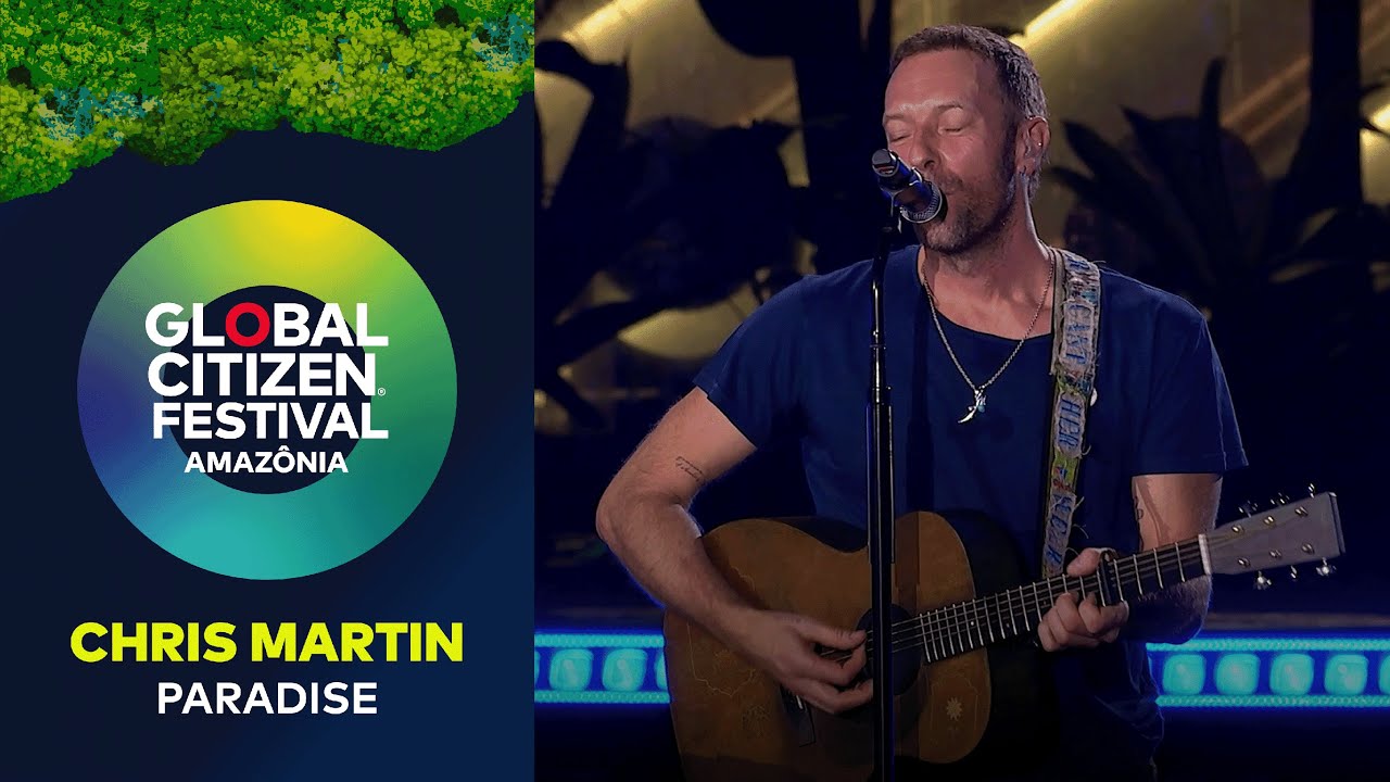 Крис Мартин исполняет «Paradise» | Фестиваль Global Citizen: Amazon 2025