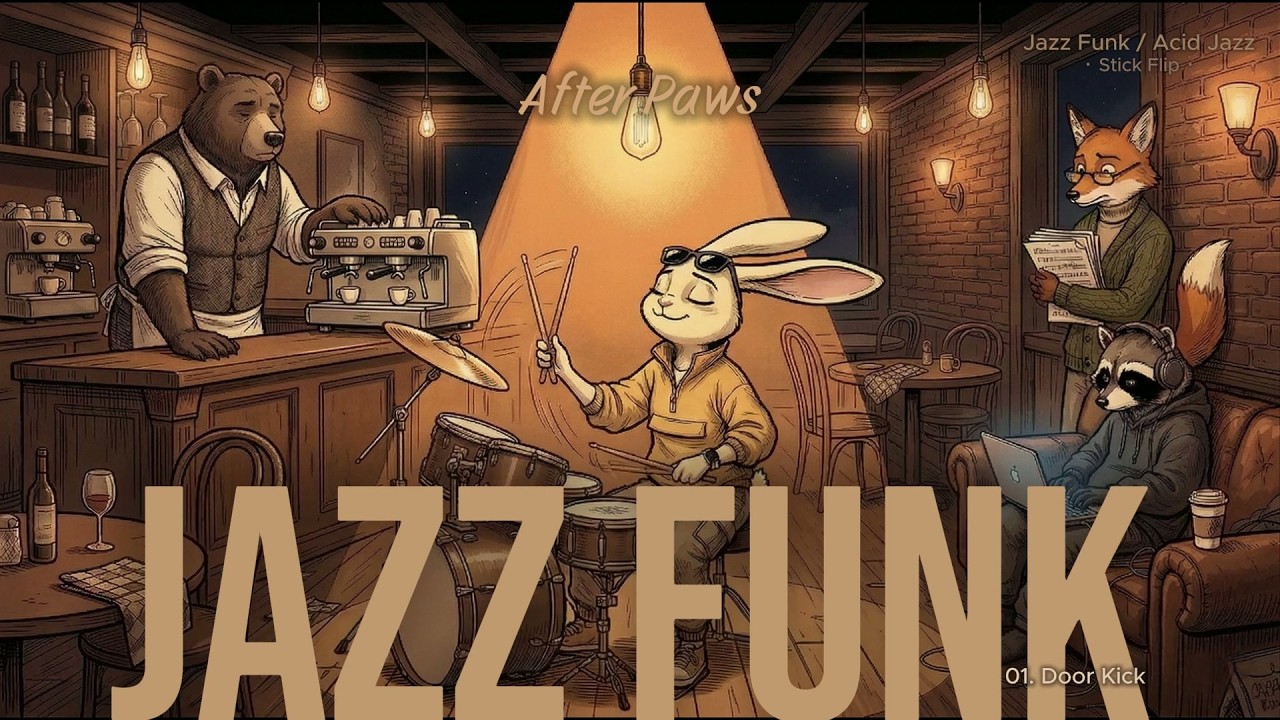 She Put A Drum Kit In The Middle Of His Restaurant. 🥁 Stick Flip | Jazz Funk