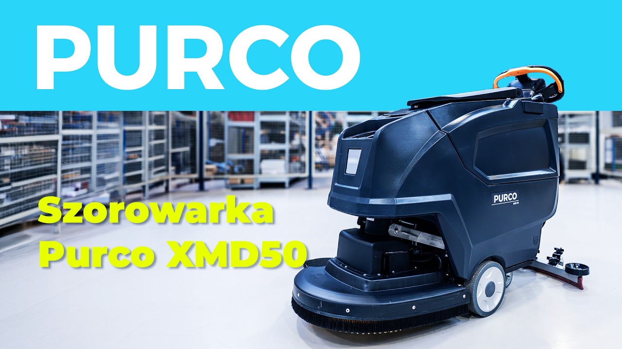 Ile metrów umyjesz jedną szorowarką? Wynik może Cię zaskoczyć! Purco XMD50