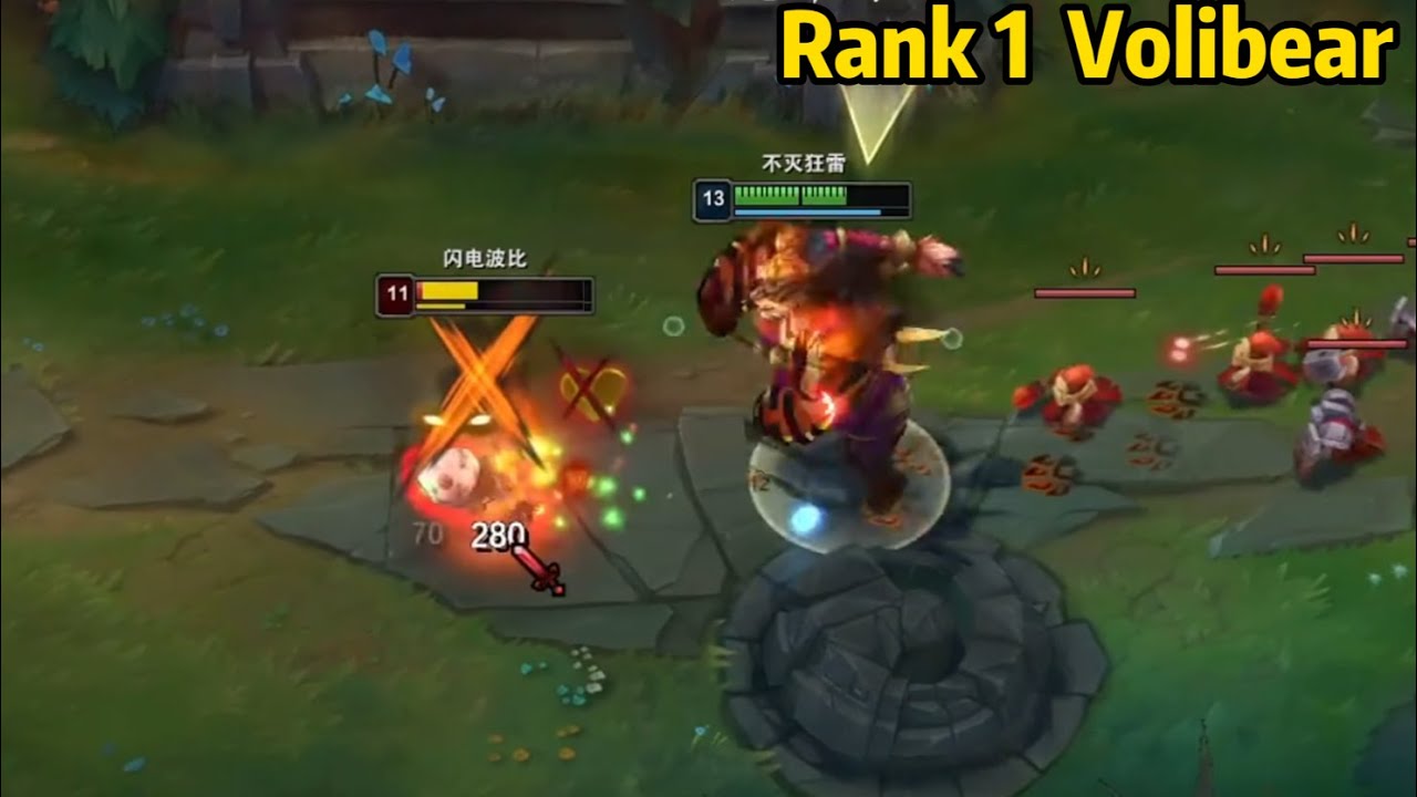 Rank 1 Volibear: The Craziest Volibear You Never See Before!