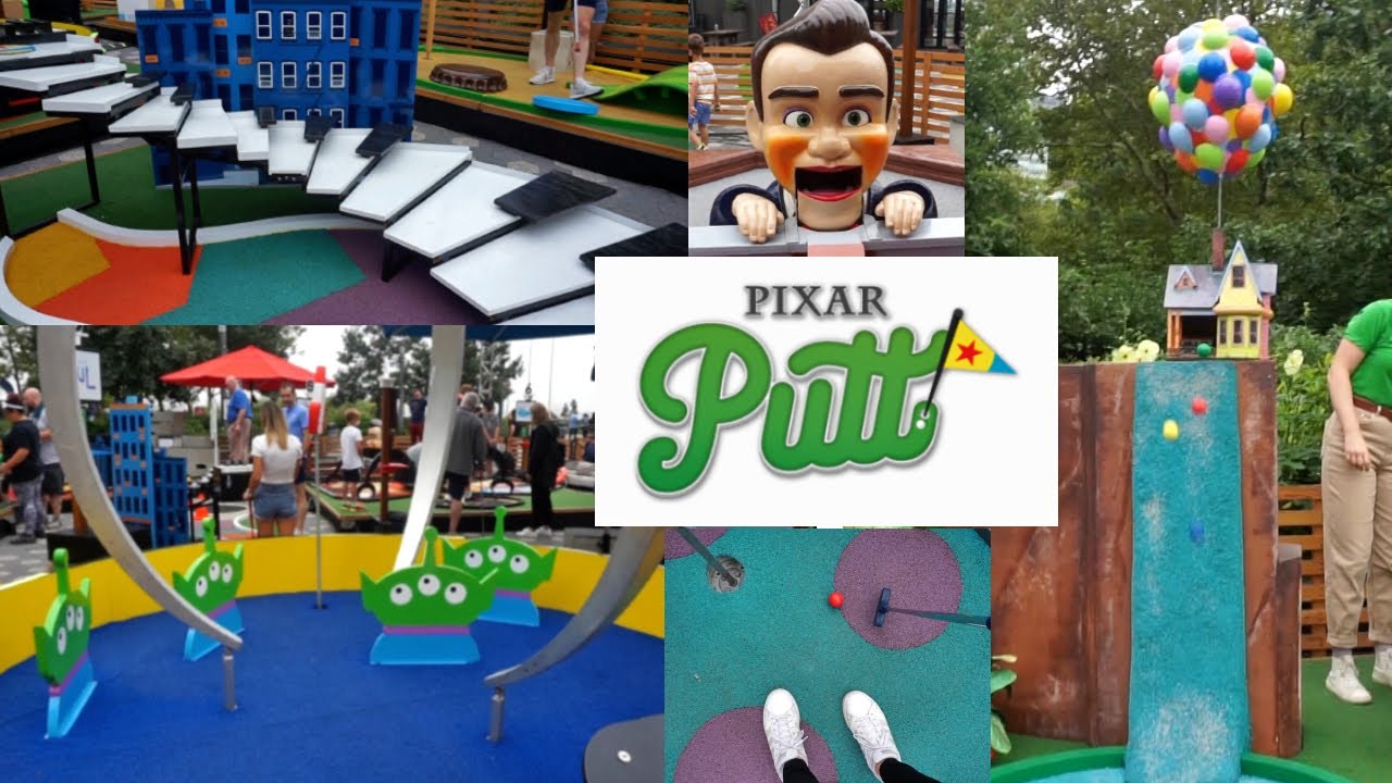 Pixar Putt NYC // Disney Pop Up Mini Golf