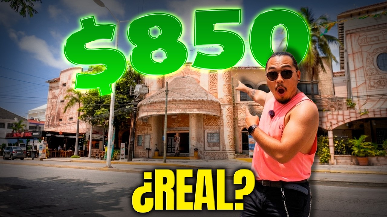 🏝️💲🏨HOTELES MÁS BARATOS en Cancún!  A 5 min. la ZONA HOTELERA 🌊 ¿CUÁNTO CUESTAN? | 4K