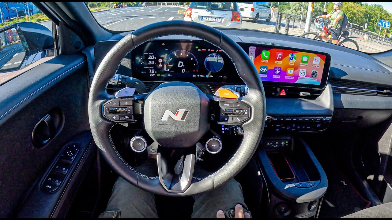 NEW Hyundai IONIQ 5 N [650 hp] |0-100| POV Test Drive #2138 Joe Black