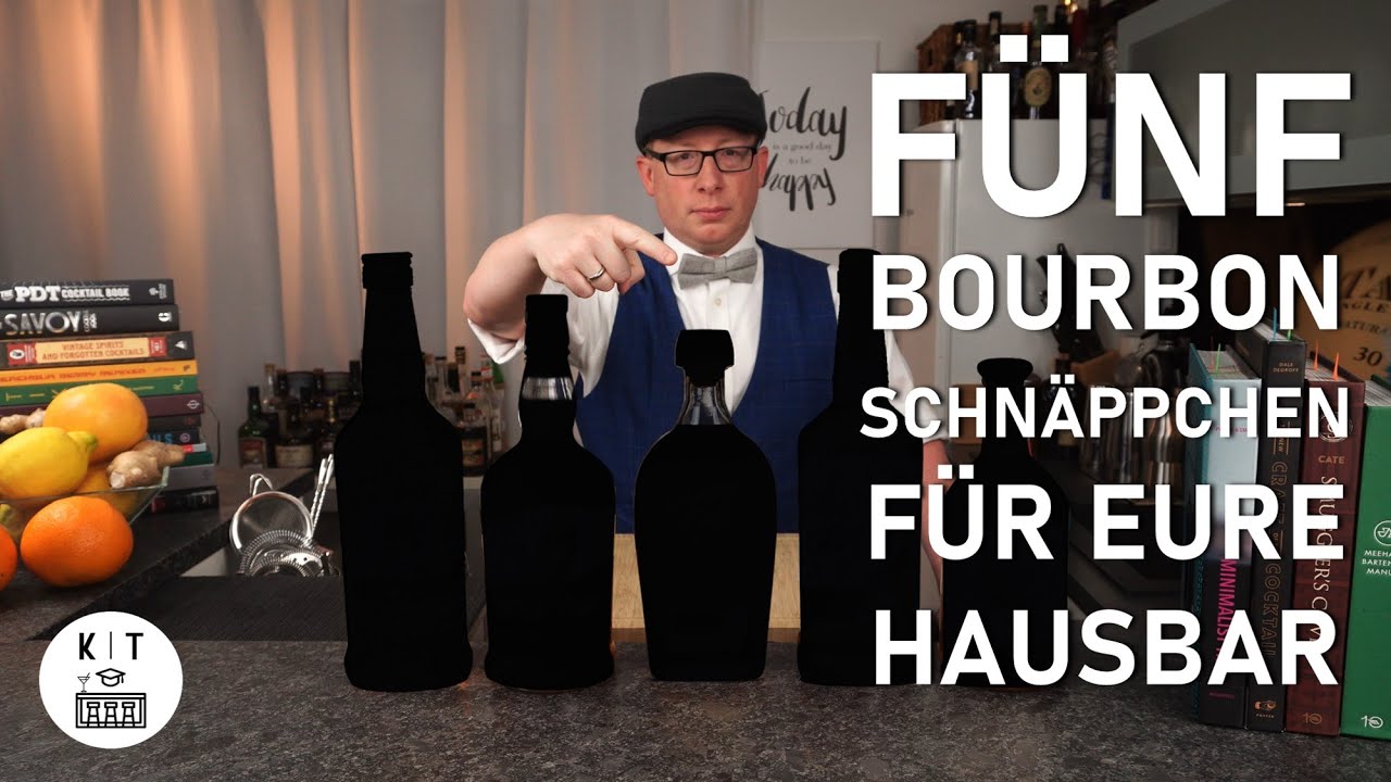 5 Bourbon Schnäppchen für Eure Hausbar - Meine Empfehlungen in fünf Kategorien
