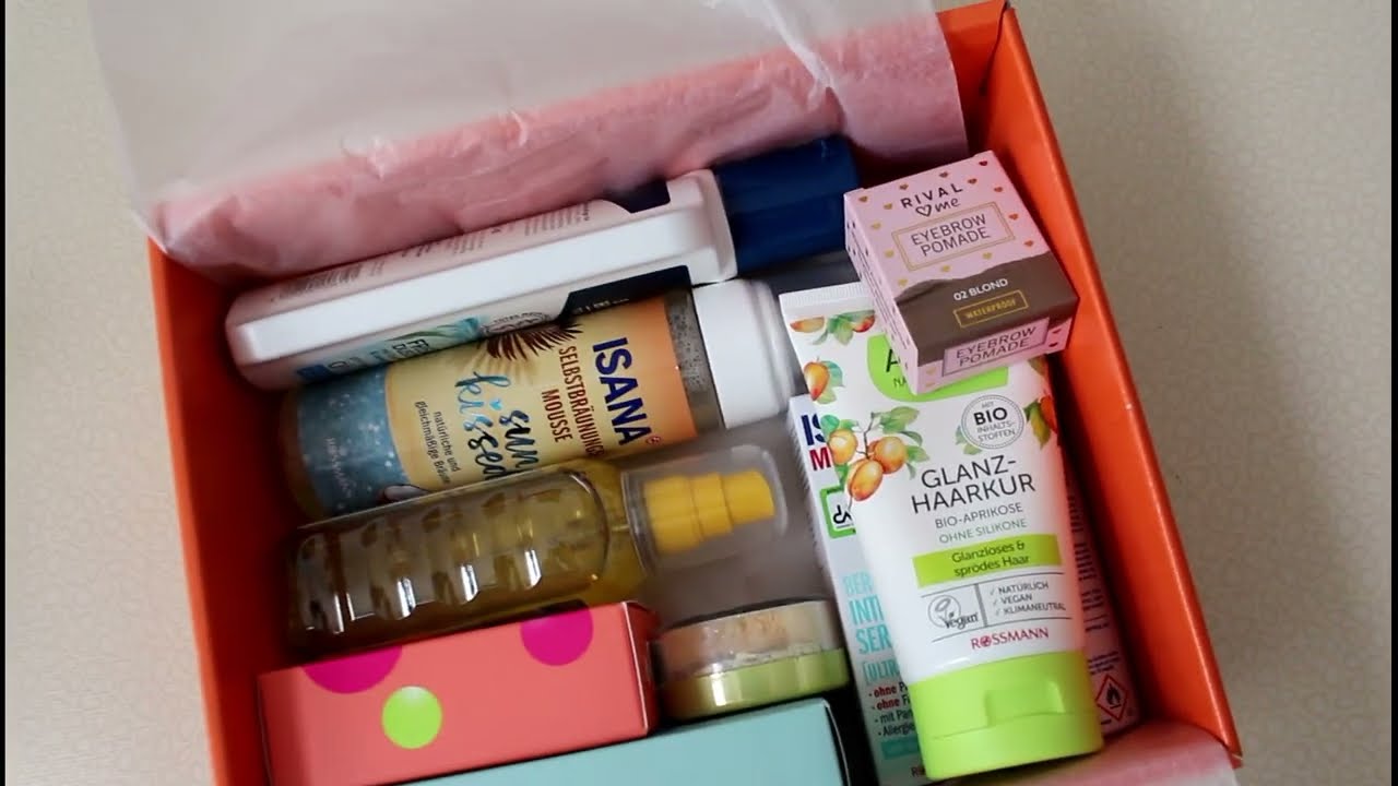 [Unboxing] Die Rossmann Schön für mich Box Juni