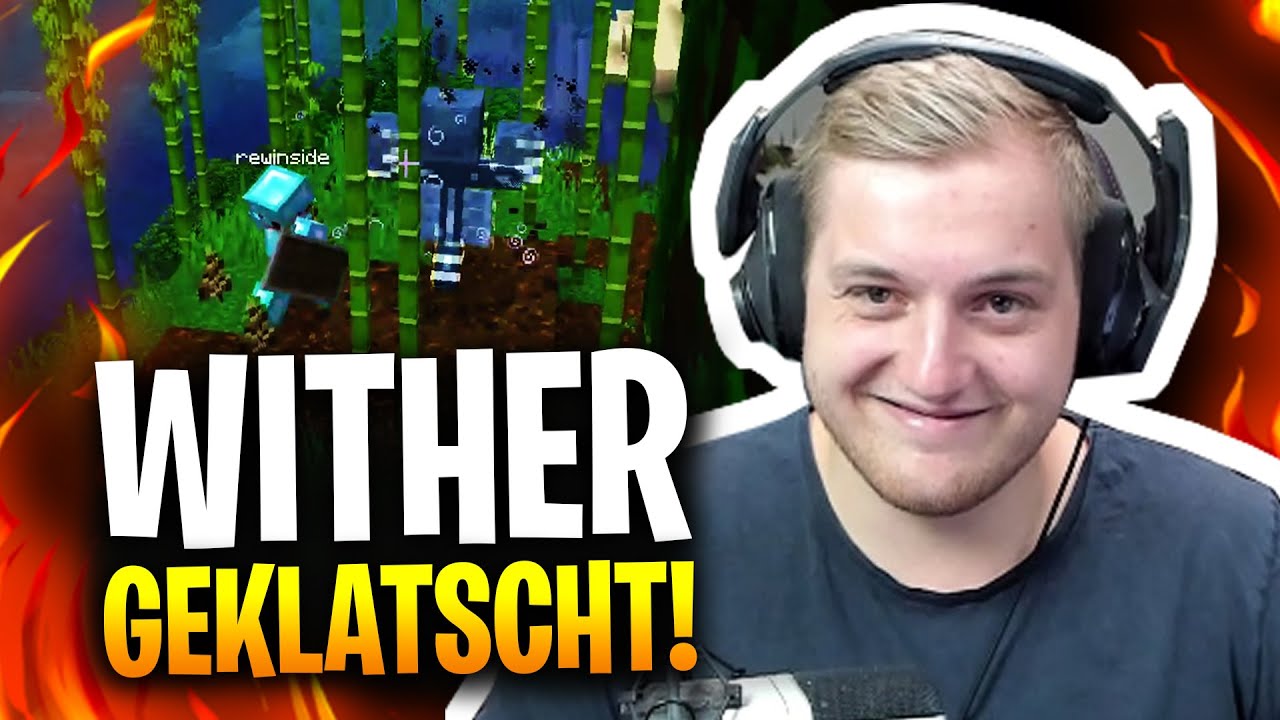 😎👊🏼 Mit REWI den Wither geklatscht?! | 🧐 Beste Waffe im Spiel?
