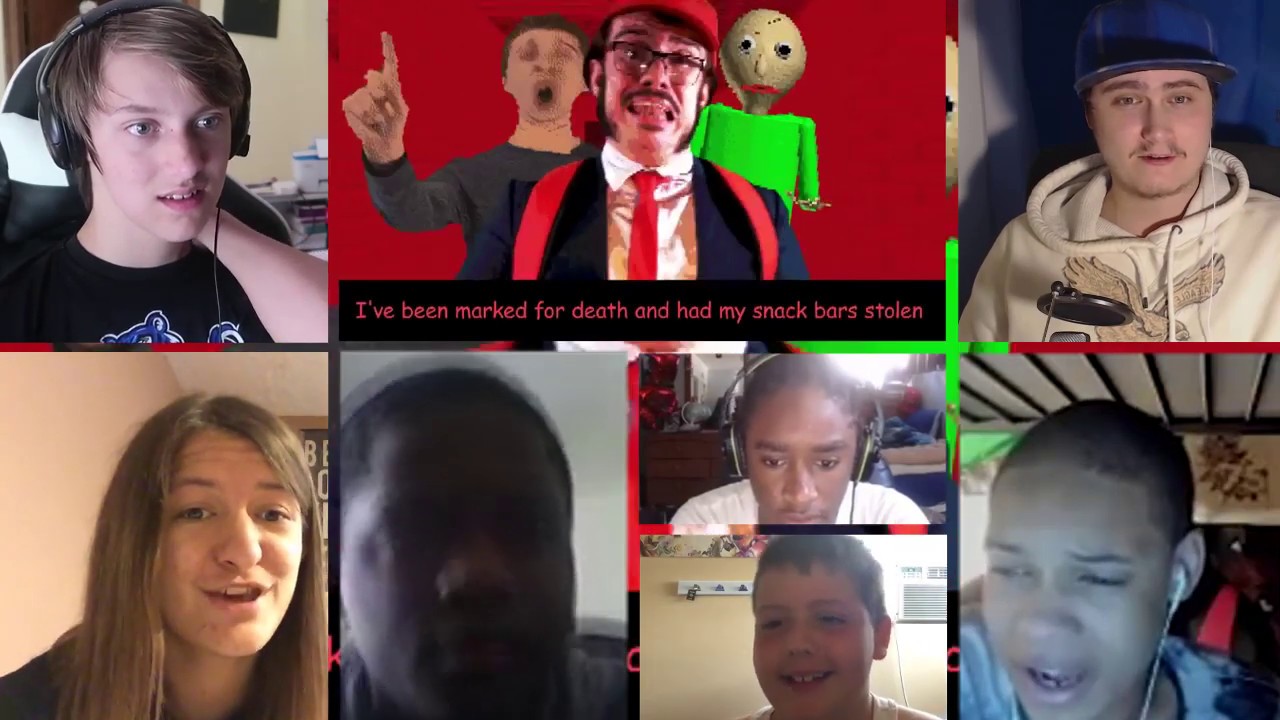 THE AFTERMATH | Animated Baldi's Basics Rap! [REACTION MASH-UP]#173